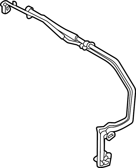 View LK4Z19A834G A/C Pipe (Rear) Full-Sized Product Image