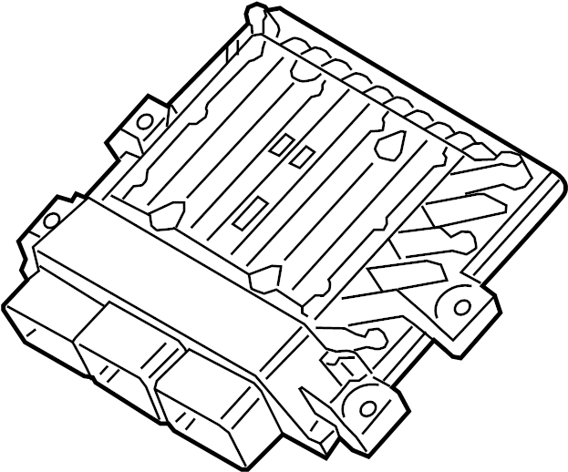 View LK4Z12A650C Engine Control Module (ECM) Full-Sized Product Image