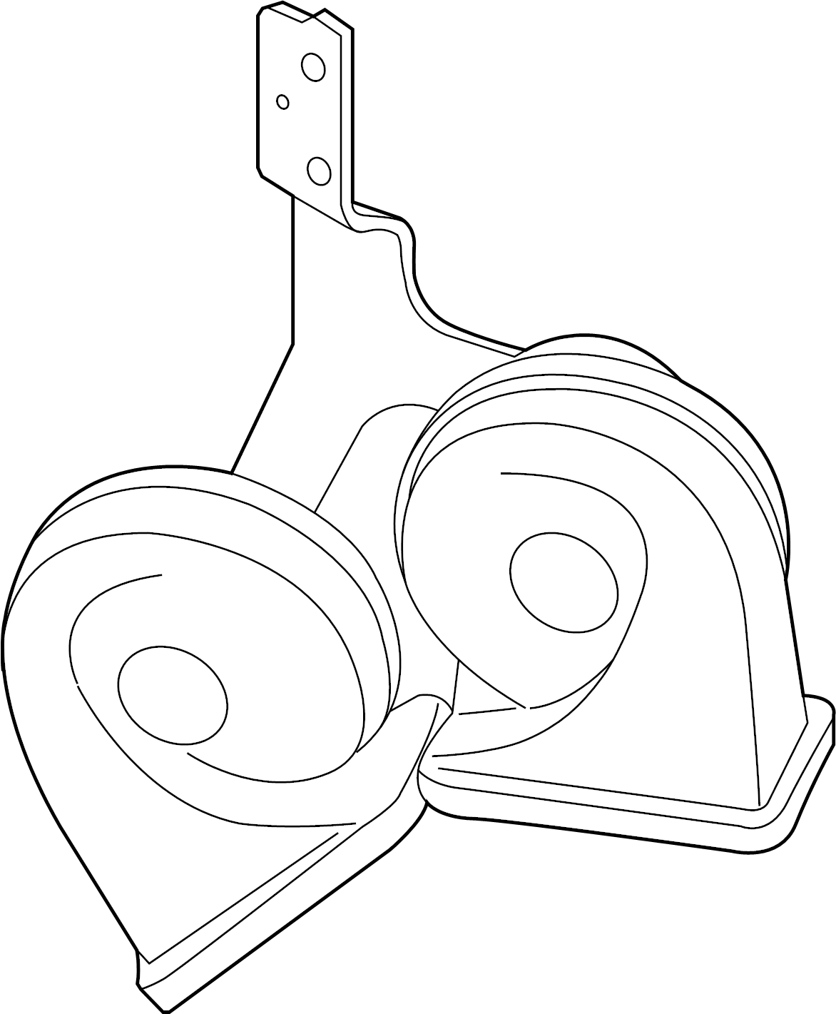 View CK4Z13832C Horn Full-Sized Product Image