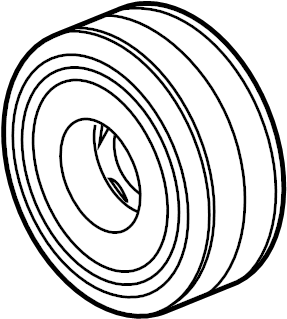 View BB3Z6312A Engine Crankshaft Pulley Full-Sized Product Image
