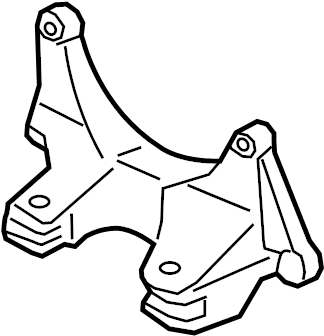 View CK4Z7A033A Automatic Transmission Mount Bracket Full-Sized Product Image