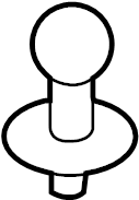 View AB3Z6A957A Engine Cover Stud Full-Sized Product Image