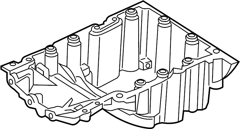 View ML3Z6675D Engine Oil Pan Full-Sized Product Image