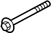 View W707618S442 Suspension Control Arm Bolt (Front, Upper, Lower) Full-Sized Product Image