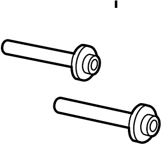 View W716486S437 Power Steering Pump Mounting Bolt Full-Sized Product Image