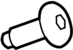 View W504695S437M Screw. Column. Housing. Bolt. Steering.  Full-Sized Product Image