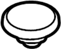 View KT1Z17632A Washer Fluid Reservoir Cap Full-Sized Product Image