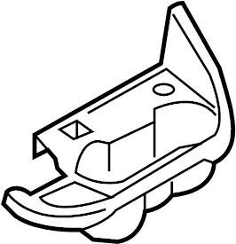 View CK4Z6113562AC Instrument Panel Cup Holder Full-Sized Product Image