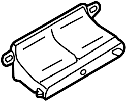 View BK3Z18491K Instrument Panel Air Duct (Upper) Full-Sized Product Image