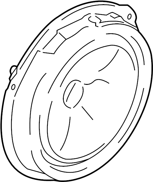 View GN1Z18808B Speaker (Front, Rear) Full-Sized Product Image