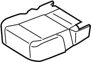 View LK4Z9963805AJ Seat Cover (Rear) Full-Sized Product Image