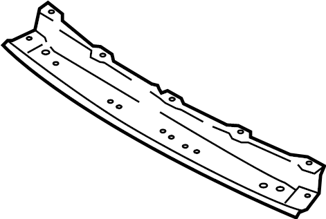 View BK3Z6103408C Roof Header Panel (Rear) Full-Sized Product Image