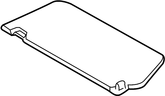 View EK4Z6104105CB Sun Visor Full-Sized Product Image