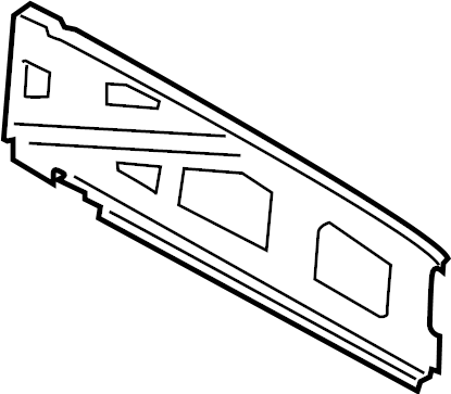 View CK4Z61513A30C Roof Side Rail (Upper) Full-Sized Product Image