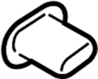 View W718109S300 Door Sill Plate Nut Full-Sized Product Image