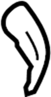 View EK4Z4273AA Interior Grab Bar Cap Full-Sized Product Image