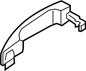 View NK3Z1722404A Exterior Door Handle Full-Sized Product Image