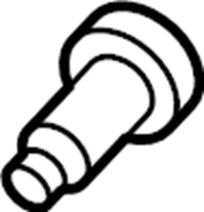 View W716174S450B Radiator Support Baffle Screw Full-Sized Product Image
