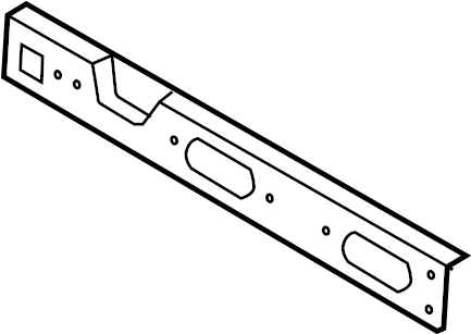 View BK3Z6151212A Roof Side Rail (Upper) Full-Sized Product Image