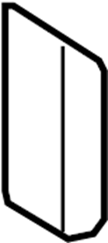 View BK3Z6129396FA Body Trim Molding (Front, Lower) Full-Sized Product Image