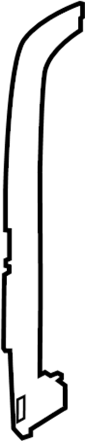 View CK4Z6140454F Body D-Pillar Reinforcement (Rear) Full-Sized Product Image