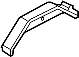 View BK3Z6127886E Wheel Housing Side Panel Full-Sized Product Image