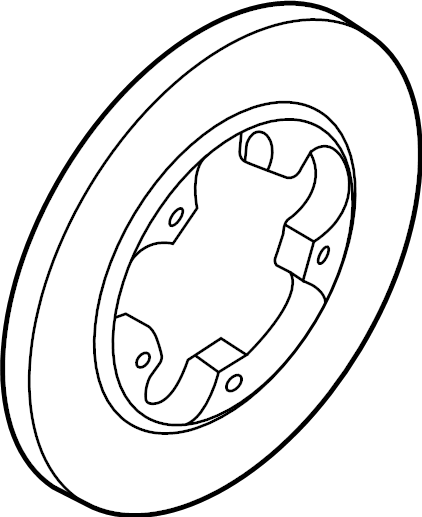 View CK4Z2C026D Disc Brake Rotor Full-Sized Product Image