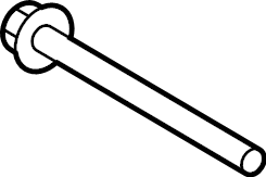 View W500750S442 Bolt. Reinforcement. (Front) Full-Sized Product Image