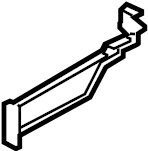 View BK3Z18A017F Floor Side Rail Bracket (Rear) Full-Sized Product Image