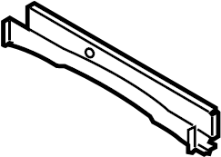 View CK4Z61102A24C Floor Pan Crossmember (Front, Rear) Full-Sized Product Image