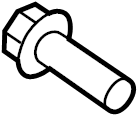 View W505262S442 Spare Tire Lock Bolt Full-Sized Product Image