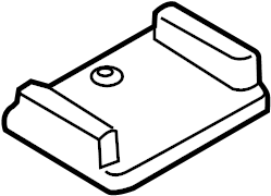 View CK4Z1489E Spare Tire Bracket Full-Sized Product Image