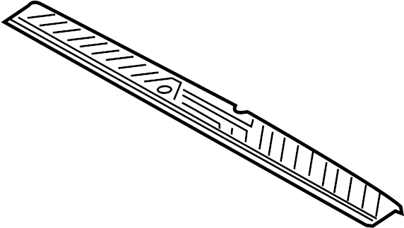 View CK4Z6145522CB Door Sill Plate (Rear) Full-Sized Product Image