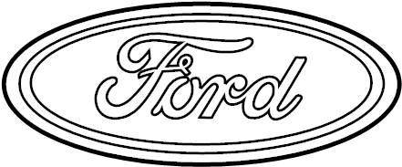 View CK4Z1542528A Door Emblem Full-Sized Product Image