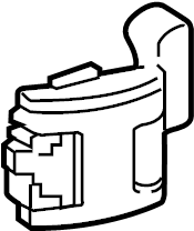 View BK3Z6126810M Door Hinge (Rear, Upper, Lower) Full-Sized Product Image