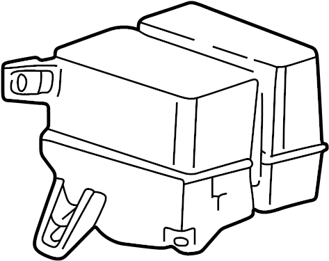 View 8L5Z17618A Washer Fluid Reservoir Full-Sized Product Image