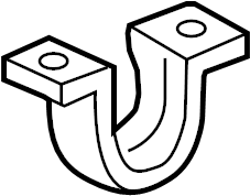 View AA5Z5486A Suspension Stabilizer Bar Bracket Full-Sized Product Image