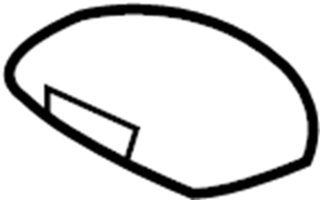 View 1L2Z13763DA Bracket. Dome.  Full-Sized Product Image
