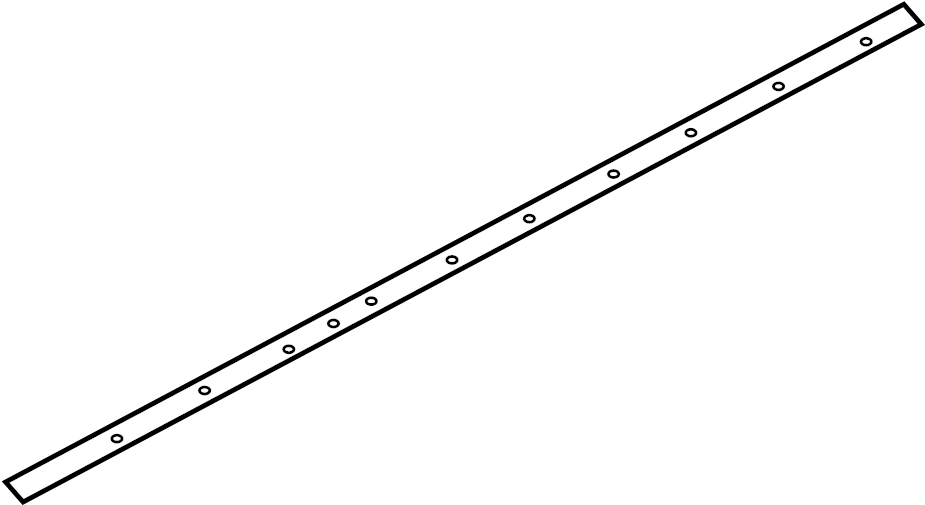 View 8A2Z78253A44A Door Seal (Lower) Full-Sized Product Image