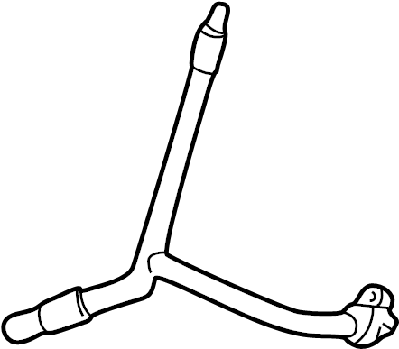 View AL5Z19D850D Hose. Air. Conditioning. (A/C).  Full-Sized Product Image
