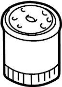 View D9AZ6731A Engine Oil Filter Full-Sized Product Image