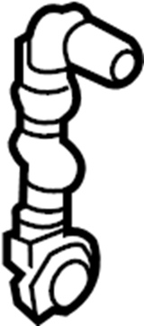 View CV6Z19858A A/C Evaporator Drain (Lower) Full-Sized Product Image