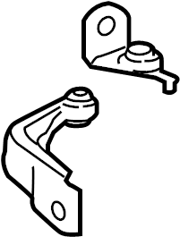 View EJ7Z7822811A Door Hinge (Upper, Lower) Full-Sized Product Image