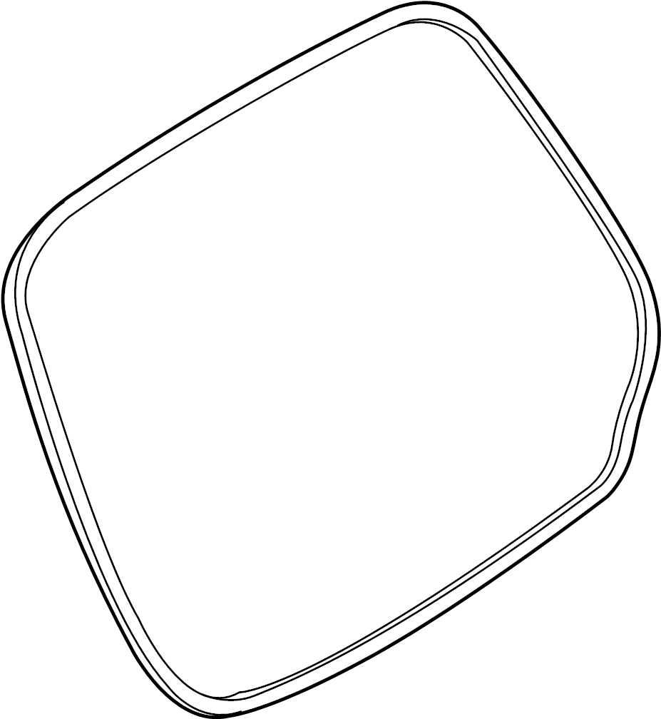 View EJ7Z78404A06A Hatch Seal (Upper) Full-Sized Product Image