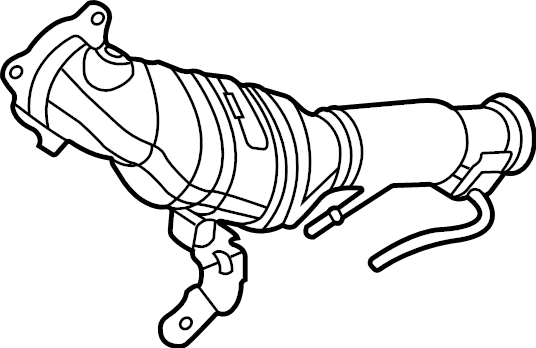 View LX6Z5E212C Catalytic Converter Full-Sized Product Image