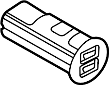 View LU5Z19G317CA 12 Volt Accessory Power Outlet (Rear) Full-Sized Product Image