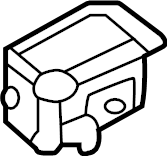 View GA1Z14028AA Door Lock Switch (Front) Full-Sized Product Image
