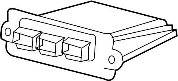 View 8L8Z12A650AZA Engine Control Module (ECM) Full-Sized Product Image
