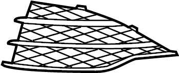 View CJ5Z17E810AA Grille Full-Sized Product Image