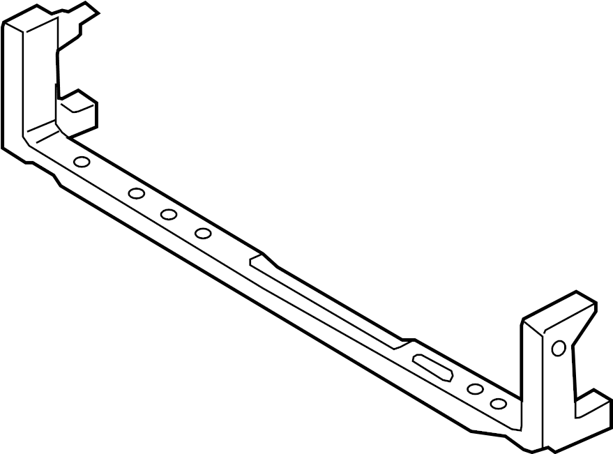 View GV6Z7810812A Radiator Support Tie Bar (Front, Lower) Full-Sized Product Image